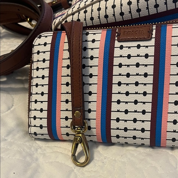 Fossil brand Rachel satchel and wallet - Picture 8 of 9